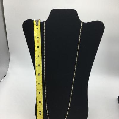 Lot 125 - Trio of Sterling Silver Necklaces 