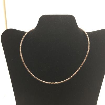 Lot 126 - Silpada Leather & Sterling Silver Necklaces 