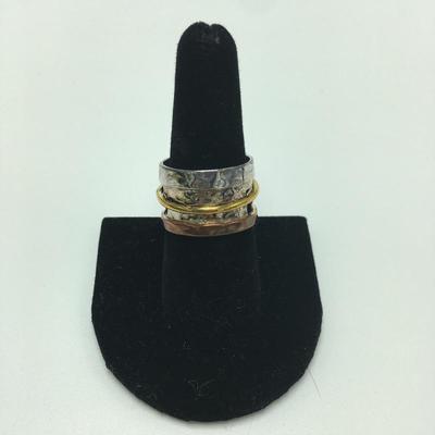 Lot 130 - Gorgeous Silpada Rings -Sz 8