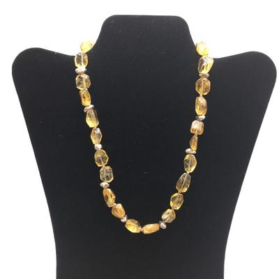 Lot 134 - Silpada Citrine & Sterling Silver Necklace & More