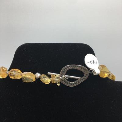 Lot 134 - Silpada Citrine & Sterling Silver Necklace & More