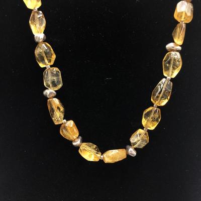 Lot 134 - Silpada Citrine & Sterling Silver Necklace & More
