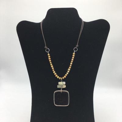 Lot 135 - Two Bronze Necklaces 