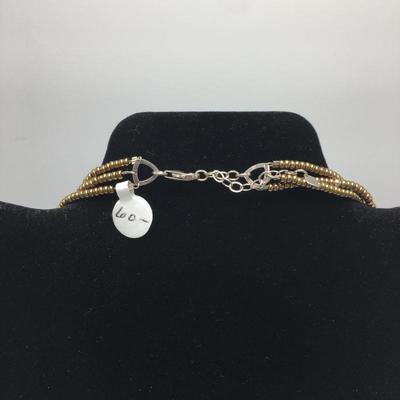 Lot 135 - Two Bronze Necklaces 