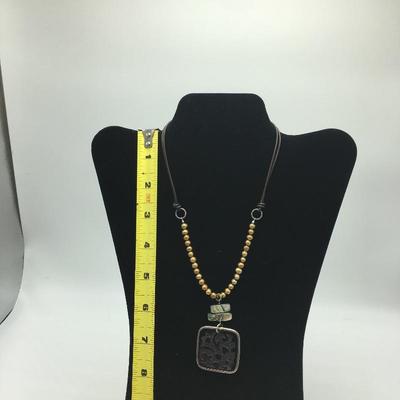 Lot 135 - Two Bronze Necklaces 