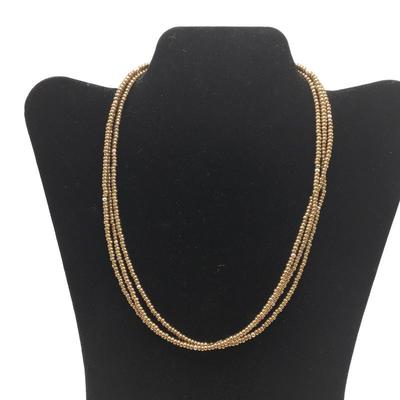 Lot 135 - Two Bronze Necklaces 