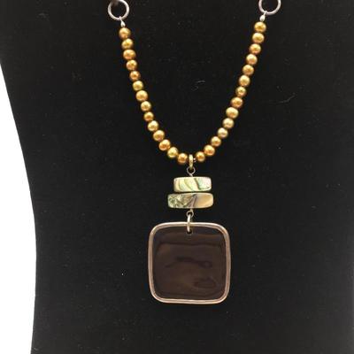 Lot 135 - Two Bronze Necklaces 