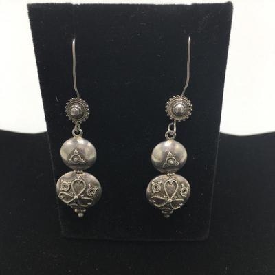 Lot 138 - Trio of Earrings & Ring