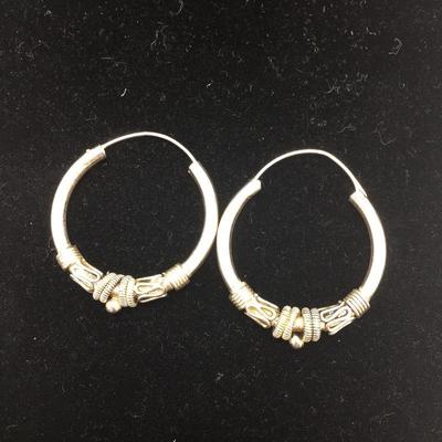 Lot 138 - Trio of Earrings & Ring