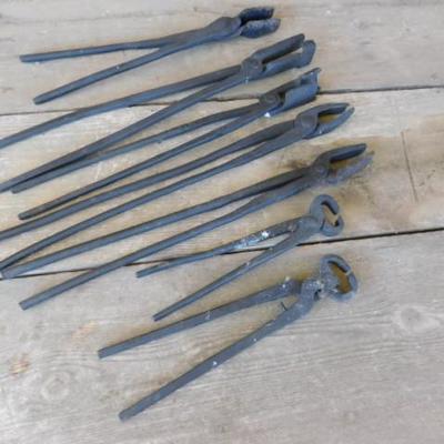 Set of Blacksmith Farrier Tools