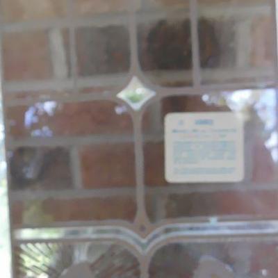 Set of Stained Glass Cabinet Doors 16