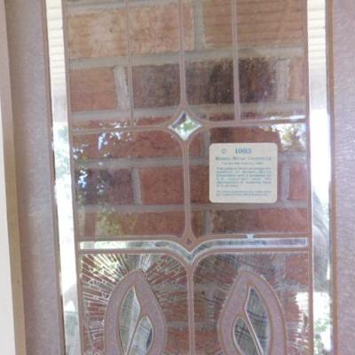 Set of Stained Glass Cabinet Doors 16