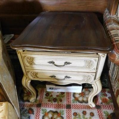  Provincial Drawered Side Table 21