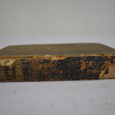 Antique 1853 Elements of Mythology Thirteenth Edition, Small Hardcover Book