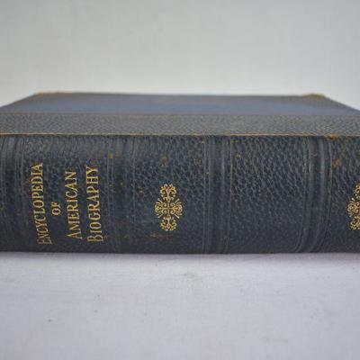 Vintage 1940 Hardcover Book Encyclopedia of American Biography