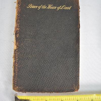 Small Antique Prince of the House of David Book, Detached cover, very Fragile
