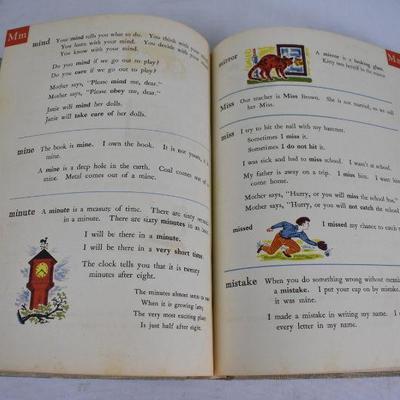 The Rainbow Dictionary Hardcover Book Vintage 1947