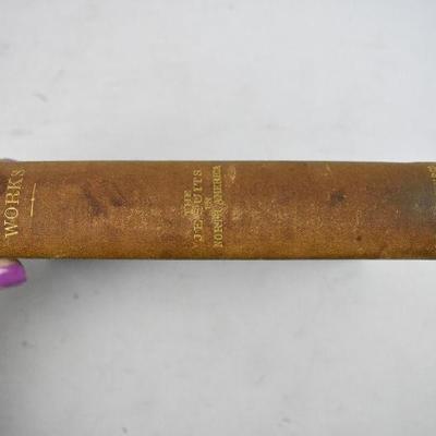 Antique 1886 France & England in North America Hardcover Book