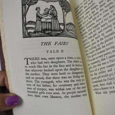 Antique Mother Goose's Tales Small Hardcover Book