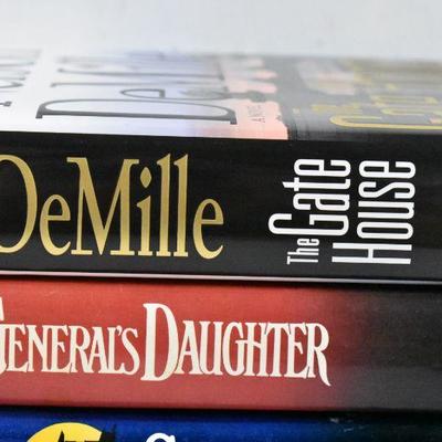 5 Hardcover Books by Nelson DeMille: Gate House -to- Wildfire