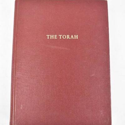 Vintage 1981 Hardcover Book The Torah