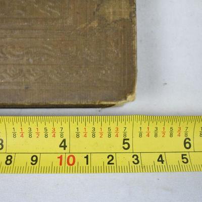 Antique 1849 Hardcover Book Cha's Lamb's Literary Sketches Embossed Cover