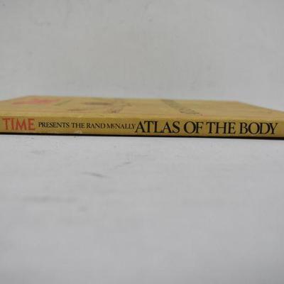 Vintage 1976 Atlas of the Body Hardcover Book, Full Color