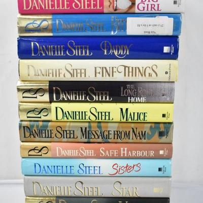 12 Hardcover Books by Danielle Steel: Big Girl -to- Wedding