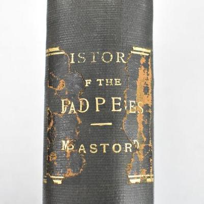 Antique 1890 Hardcover Book The Dark Ages