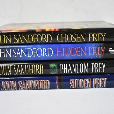 4 Hardcover Books by John Sandford: Chosen Prey -to- Sudden Prey