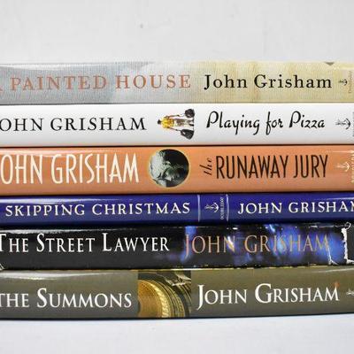 6 Hardcover Books by John Grisham: Painted House -to- Summons