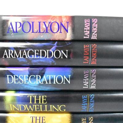 7 Hardcover Books By LaHaye & Jenkins: Apollyon -to- Remnant