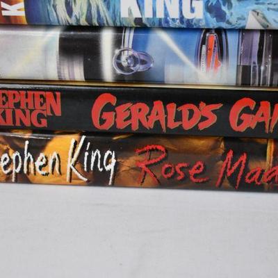 7 Hardcover Books by Stephen King: Cell -to- Rose Madder