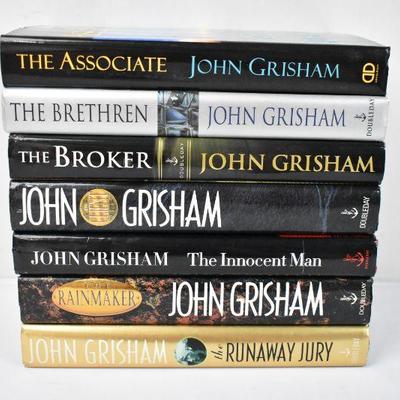 7 Hardcover Books by John Grisham: The Associate -to- The Runaway Jury
