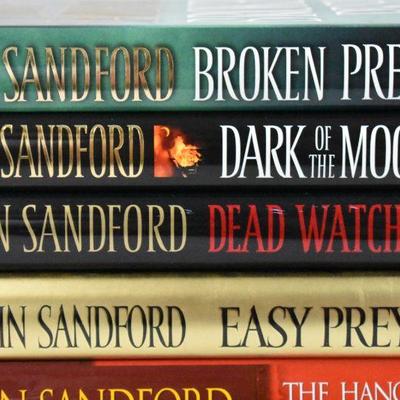 8 Hardcover Books by John Sandford: Broken Prey -to- Sudden Prey