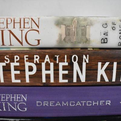 5 Hardcover Stephen King Books: Bag of Bones -to- Insomnia