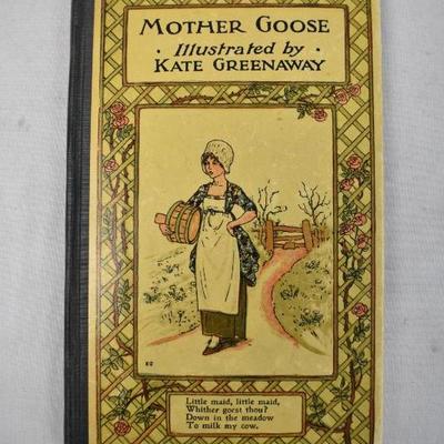 7 Vintage Hardcover Kids Books 1959 - 1979 Mother Goose -to- Let's Hear a Story