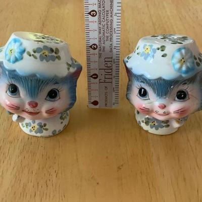 Lefton 1950's  Miss Priss Salt and Pepper Shakers Set