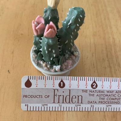 Navajo Art Pottery Miniature Clay Cactus