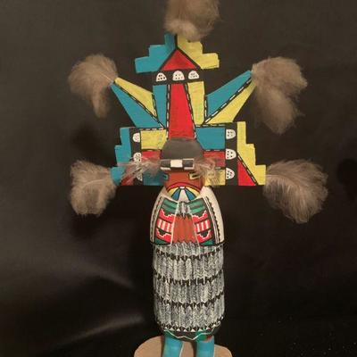 Vintage Hopi Kachina Doll-Cottonwood Root signed