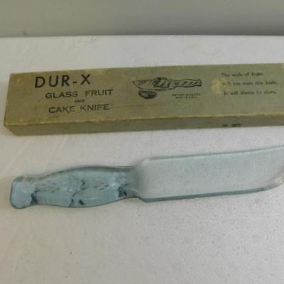 Dur-X Glass Fruit and Cake Knife with Box