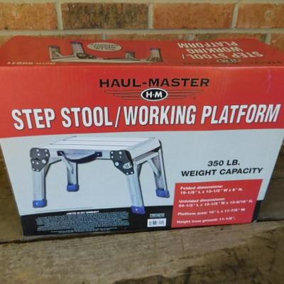 Haul Master Step Stool Platform New in Box