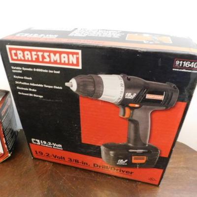 Craftsman 19.2 Volt 3/8 Drive Battery Driven Drill with Ni-Cad Battery