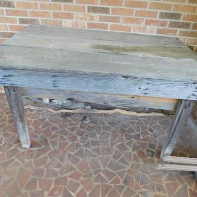 Primitive Wood Table 53