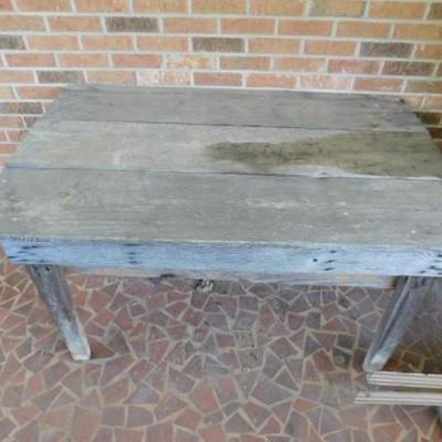 Primitive Wood Table 53