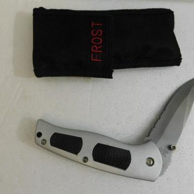 Frost Single Blade Folding Knife Stainless