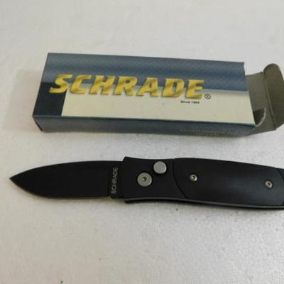 Schrade Assist Open Single Blade Folding Knife