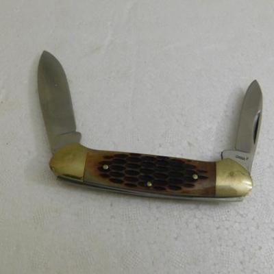 Buck Two Blade Canoe Pocket Knife