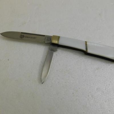 Rough Rider 'Always Ready' Two Blade Pocket Knife with Mother of Pearl Handle