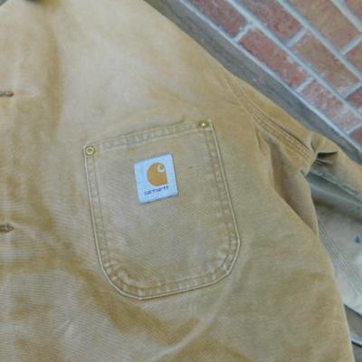 Carhartt Work Coat with Liner in Used Condition 2XL